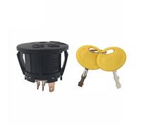Senb Ignition Switch with 2 keys Replacement for John Deera MTD, Murray 925-1741, 725-1741, 94762, MU94762 Lawn Mower Tractor