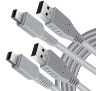SENBOMA 3DS Charger Cable - 4.9FT OEM Original Replacement Power Charging Cord for New 3DS XL New 3DS 3DS XL New 2DS XL New 2DS 2DS XL 2DS DSi DSi XL (Bulk Packaging) (2)