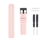 SENCATO Watch Bands Compatible with Suunto Spartan Sport HR, Classic Soft Rubber Replacement Wrist Strap for Suunto Spartan Sport HR Smart Watch Band (Pink)