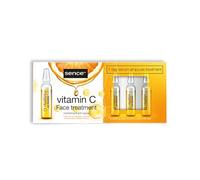 Sence Vitamin C Serum Ampoules, Intensive Face Care Ampoules Face, Day Cream for Men and Women with Moringa Oil, Vegan Anti-Ageing Beauty Skin Care