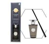 Sences Luxury Reed Diffuser 300ml - Scented with Cashmere Suede, New Long-Lasting Natural Aroma, Premium Essential Oils, Elegant Glass Bottle, Ideal for Home, Office & Spa, Warm & Luxurious Fragrance