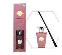 Sences Luxury Reed Diffuser 300ml - Scented with Euphoria, Long-Lasting Natural Aroma, Premium Essential Oils, Elegant Glass Bottle, Ideal for Home, Office & Spa, Uplifting & Invigorating Fragrance