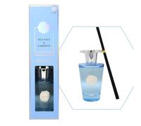 Sences Luxury Reed Diffuser 300ml - Scented with Sea Salt & Oakmoss, Long-Lasting Natural Aroma, Premium Essential Oils, Elegant Glass Bottle, Ideal for Home, Office & Spa, Coastal & Earthy Fragrance