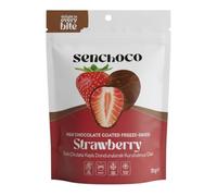 Senchoco Milk Chocolate Coated Freeze Dried Strawberry, 70g
