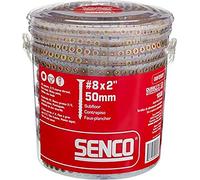 Senco 08F200Y Duraspin Number 8 by 2-Inch Subfloor Collated Screw (1,000 per Box)