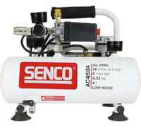 SENCO AFN0024 240v Low Noise Air Compressor, 58dB, 4L, 0.37HP, Oil-Free
