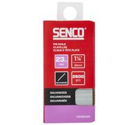 SENCO CZ15EAAR 1-1/4" 23 Gauge Pin Nails, Galvanized Finish 2,600 Count Pack