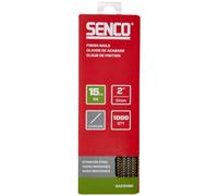SENCO DA21EGBR 2" 15 Gauge Angled Finish Nails, Stainless Steel Finish 1,000 Count Pack