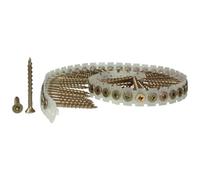 Senco DuraSpin® 4.2 x 45mm Yellow Zinc Collated Flooring / Wood Screws - Pack of 1000