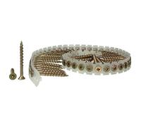 Senco Duraspin Collated Screws, Flooring/wood Multi Colour (Sq2 4.5 X 75mm)