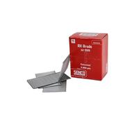 Senco Straight Brad Nails Galvanised 16G x 50mm (Pack 2000), Applications Include Furniture and cabinets, molding and Trim, Baseboard, Chair Rail