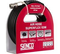 SENCO Super Flex air Hose with 10 metre Length, Designed for use with Pneumatic Tools, offering Flexibility and Reach for Workshop, site and General Trade air Supply tasks.