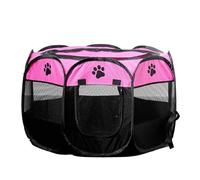 SENCONE Portable Pet Playpen, Dog Playpen Foldable Pet Exercise Pen Tents Dog House Playground for Puppy Dog/Cat Indoor Outdoor Travel Camping Use