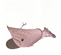 SENCONE Whale-Shaped Cat Tunnel Toy, Foldable Portable Waterproof Pet Tunnel for Indoor/Outdoot Curious Kittens, Cat Tube for Nap & Hideout, Easy to Store, Fun to Explore