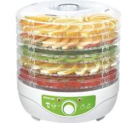 Sencor 41006106 SFD 790WH Dehydrator with Temperature Control for Blocks, Plums, Apricots, Bananas, Dried Meat, Dried Fish, 250 W, Food Dehydrator, Metal, White