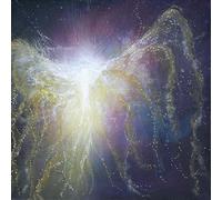 'Send Angel Blessings to Loved Ones' Art Greeting Cards - Spiritual/Inspirational/Angel Design Blank Cards with envelopes by Artist Naomi Walker (Golden Healing Angel)