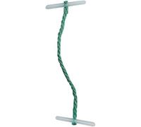 Send It By Green Treasury Tag, Pack of 100 Metal Ended and Plastic Ended with Variable Sizes 76mm, 51mm, 152mm, 127mm, 102mm, 45mm, 63mm, 25mm (Green Plastic Ended, 152mm)