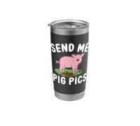 Send Me Pig Pics Stainless Steel Insulated Tumbler