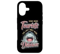 Send More Tourists The Last Ones Where Delicious Funny Shark Case for iPhone 17