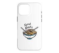 Send Noods Ramen Noodles Soup Pho Sho Funny Adult Humour Case for iPhone 16 Pro Max