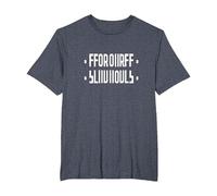 Send Nudes Hidden Message T-Shirt, Men's Big and Tall, Heather Blue, 5X Tall