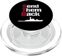 Send Them Back British Patriot Political Reform UK Satire PopSockets PopGrip for MagSafe