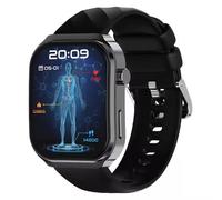 SEND UP 2.2 Inch IPS Screen ECG Smart Watch Unisex Watch with Blood Pressure/SpO2/Heart Rate/Sleep Monitoring/Messages Reminder and Answer/Make