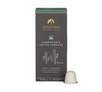 Sendero | 100 Compostable Specialty Coffee Capsules | Compatible for Original Nespresso® Pods | Ethical & Fair Trade | Coffee Pods (Mexico)