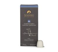 Sendero | Compatible for Original Nespresso® Pods | Brazil Decaf | 100 Compostable Specialty Coffee Capsules | Ethical & Fair Trade