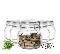 Sendez Preserving Jars 750 ml with Clip Top Food Storage Jar