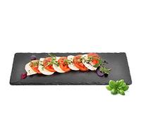 Sendez® Slate Platters Set 35 x 15 cm Serving Platter Cheese Plates Saucer Cheese Plate 2-12 Pieces (2-Piece)