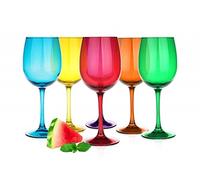 Sendez Wine Glasses 300 ml Pack of 6 Mix Red Wine Glasses White Wine Glass