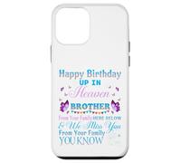 Sending Birthday Wishes to My Brother in Heaven Case for iPhone 12 mini