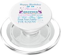 Sending Birthday Wishes to My Brother in Heaven PopSockets PopGrip for MagSafe