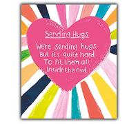 Sending Hugs Card, Thinking Of You Card, Love Card, OPEN CARD, Emotional Rescue, Paper Salad, Multi, ESH004