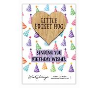 Sending You Birthday Wishes Little Pocket Hug Wish Token Keepsake Gift Idea SPH025