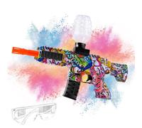 Sendowtek Gel Gun Blaster for Teens Adults 50000 Round Splatter with Goggle Automatic Shooting Gun Battery Powered Electric Blaster for Outdoor Games - Age 14+