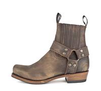Sendra Boots - 8286 Women's and Men's Cowboy Boots with Heel and Round Toe - Brown Camper Boots Style - Stylish Boots