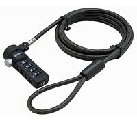 Sendt SNT-NBLC-BK Notebook / Laptop Combination Lock Security Cable, Black