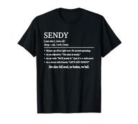 Sendy Meaning Funny Slang Outfit Let´s Get Sendy Definition T-Shirt