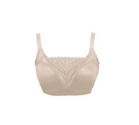 Sendyou Mastectomy Bra with Pockets for Breast Prothesis Wireless Women Everyday Bra SY53 (Skin, 38C)