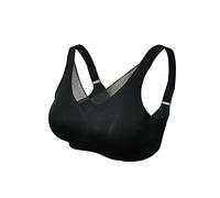 Sendyou SY17 Pockets Bra with Big Open for Mastectomy Prosthesis Inserts Breast Forms Bra Pads Artificial Boobs Black