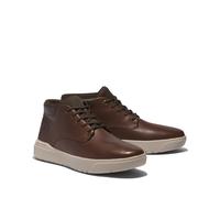 Seneca Bay Chukka Trainers in Leather Dark Brown
