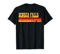 SENECA FALLS New York City Vintage Roots Retro 70s 80s T-Shirt