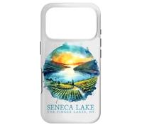 Seneca Lake Sunset Vineyard Finger Lakes NY Nostalgic Art Case for iPhone 17 Pro