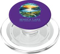 Seneca Lake Sunset Vineyard Finger Lakes NY Nostalgic Art PopSockets PopGrip for MagSafe