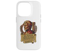Seneca Quote Stoic Philosophy Imagination Suffering Case for iPhone 14 Pro