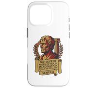 Seneca Quote Stoic Philosophy Imagination Suffering Case for iPhone 16 Pro