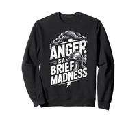 Seneca Stoic Philosoper Quote Motivational Stoicism Graphic Sweatshirt