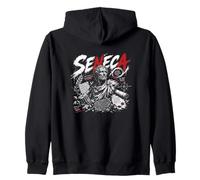 Seneca Stoic Wisdom Fate Leads The Willing Zip Hoodie